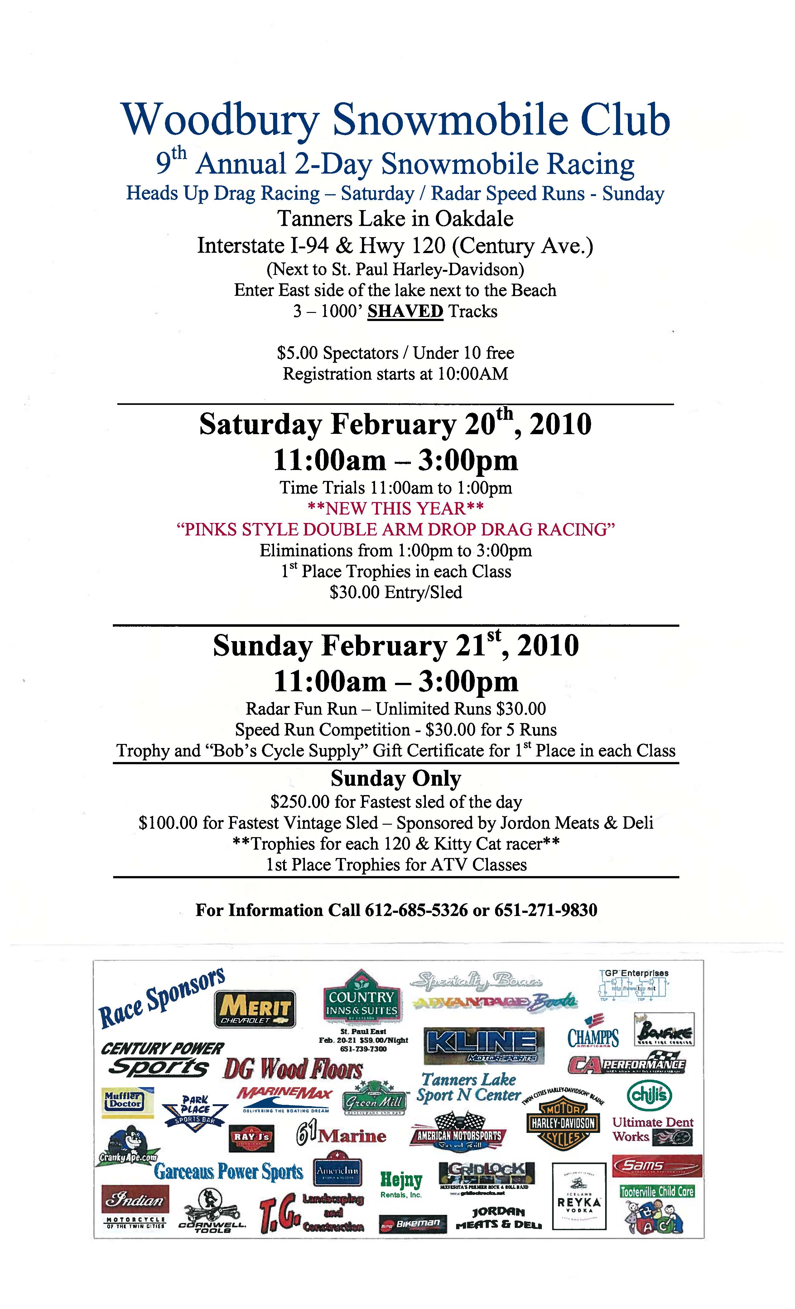 Woodbury Snowmobile Club Home Page